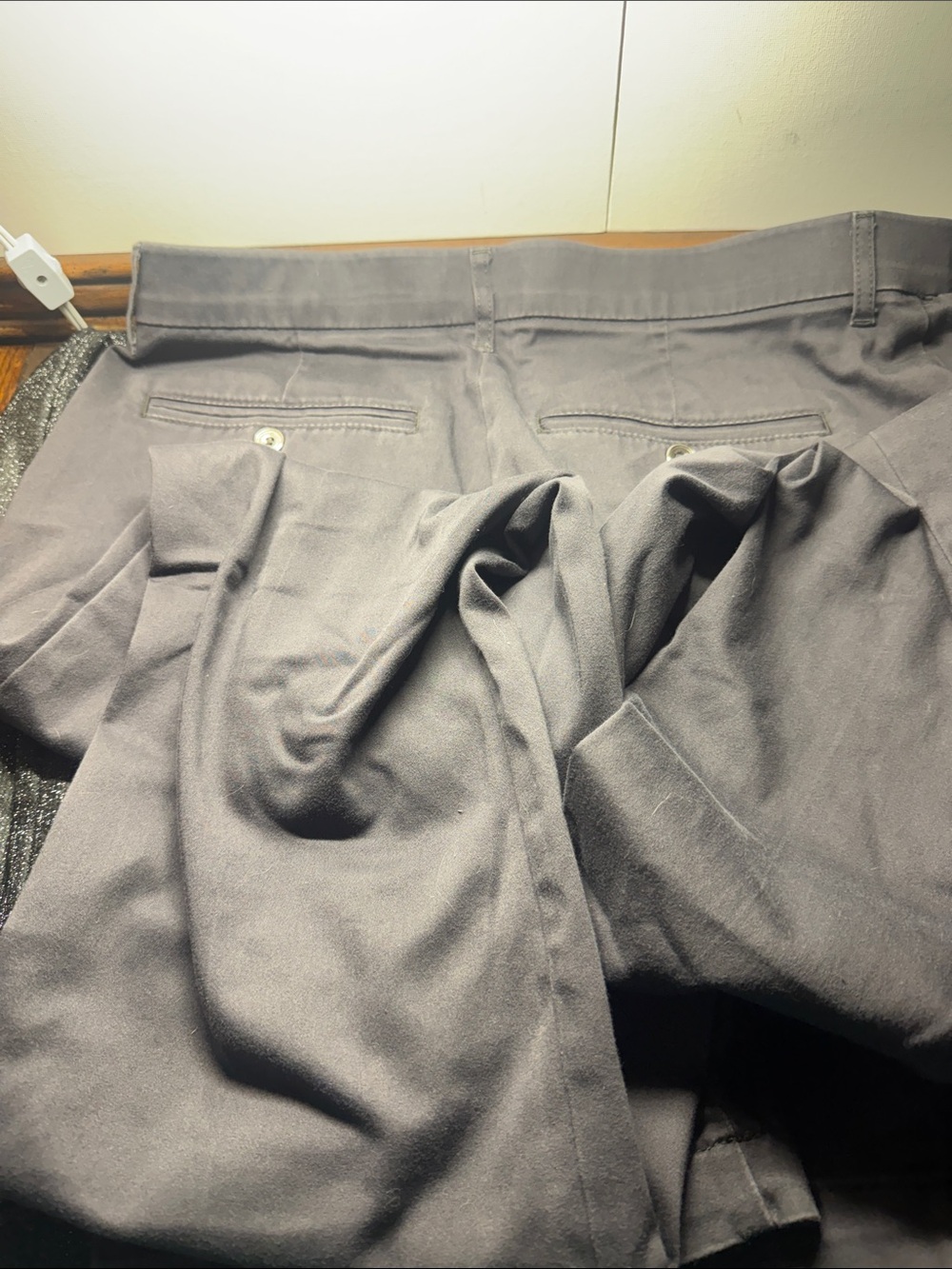 Lee Women’s 14M Gray Flex Motion Straight Leg Mid Rise Pants